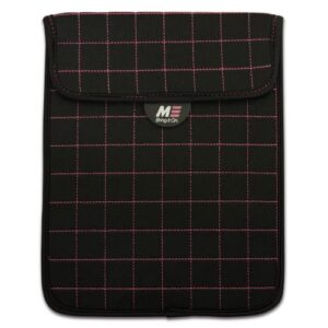 Custom NeoGrid Tablet Sleeve (Black with Pink Stitching)